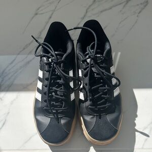 Adidas Black and White Sneakers SZ 9.5 women’s